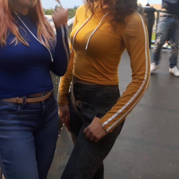 Yellow Gold Sports Hoodie - Picture 4 of 4